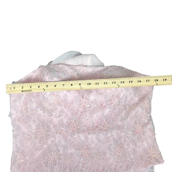 COPY - Cameron Blake by Mon Cheri Light Pink Femine Mother of the Bride Gown Dr… - Picture 8 of 14